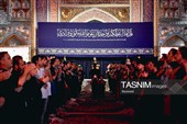 حرم مطهر رضوی در شب اربعین حسینی