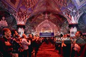 حرم مطهر رضوی در شب اربعین حسینی