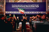 حرم مطهر رضوی در شب اربعین حسینی