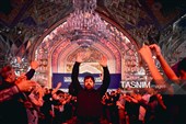 حرم مطهر رضوی در شب اربعین حسینی