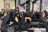 قشم در سوگ 3 شهید؛ تشییع پیکر قیصر، زهرا و سینا جعفری