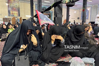 قشم در سوگ 3 شهید؛ تشییع پیکر قیصر، زهرا و سینا جعفری