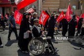 پیاده روی جاماندگان اربعین حسینی در شیراز