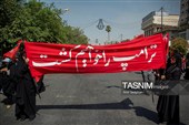 پیاده روی جاماندگان اربعین حسینی در شیراز