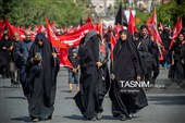 پیاده روی جاماندگان اربعین حسینی در شیراز