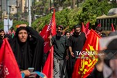 پیاده روی جاماندگان اربعین حسینی در شیراز