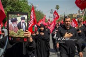 پیاده روی جاماندگان اربعین حسینی در شیراز