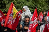 پیاده روی جاماندگان اربعین حسینی در شیراز