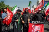 پیاده روی جاماندگان اربعین حسینی در شیراز