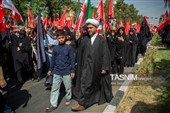 پیاده روی جاماندگان اربعین حسینی در شیراز