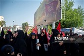 پیاده روی جاماندگان اربعین حسینی در شیراز