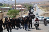 طنین «یا حسین» در مسیر بهشت/سوگواری 5 هزار عاشق در آستان آقا علی عباس