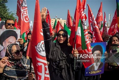 پیاده‌روی دلدادگان اربعین حسینی در سمنان
