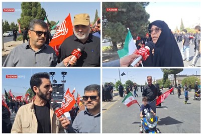 مردم بیرجند با پای دل در مسیر اربعین قدم زدند