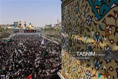 مراسم روز اربعین حسینی در کربلای معلی