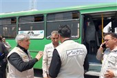 اعزام 20 دستگاه اتوبوس از نسیم‌شهر برای خدمت‌رسانی به زائران اربعین