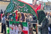 بهارستان در تسخیر جاماندگان؛ اینجا دل‌ها راهی کربلاست