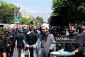 پیاده روی جاماندگان اربعین حسینی در تهران - 1