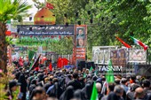 پیاده روی جاماندگان اربعین حسینی در تهران - 1
