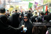 پیاده روی جاماندگان اربعین حسینی در تهران - 1