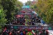 پیاده روی جاماندگان اربعین حسینی در تهران - 1