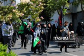 پیاده روی جاماندگان اربعین حسینی در تهران - 1
