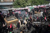 پیاده روی جاماندگان اربعین حسینی در تهران - 2