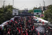 پیاده روی جاماندگان اربعین حسینی در تهران - 2