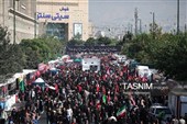 تاریخ سازی مردم تهران در پیاده روی «جاماندگان» اربعین