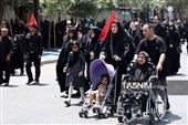 مراسم جاماندگان اربعین در مشهد