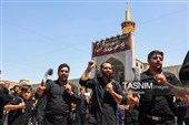 مراسم جاماندگان اربعین در مشهد