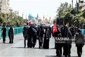 مراسم جاماندگان اربعین در مشهد