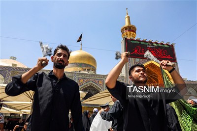 مراسم جاماندگان اربعین در مشهد