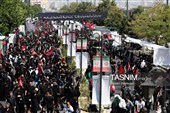 پیاده روی جاماندگان اربعین حسینی در تهران - 3