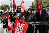 پیاده روی جاماندگان اربعین حسینی در تهران - 3