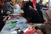 موکب فرهنگی کانون کردستان؛ روایت عشق کودکان به امام حسین(ع)+تصویر