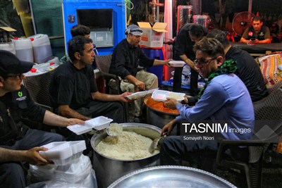 خدمات‌رسانی موکب المهدی (عج) دورود به زائران اربعین حسینی