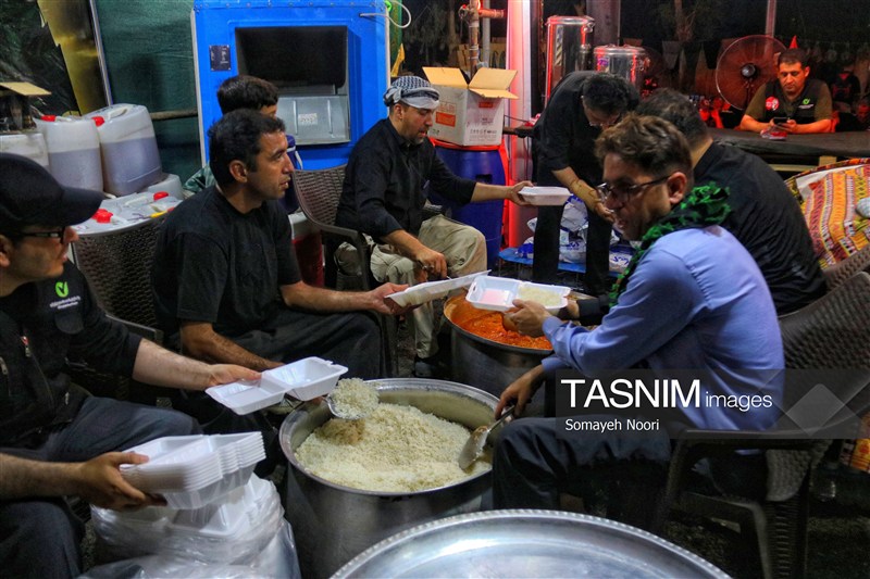 خدمات‌رسانی موکب المهدی (عج) دورود به زائران اربعین حسینی