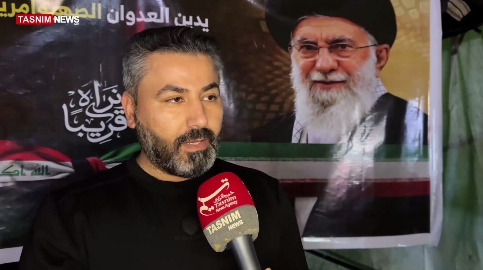 العراق , اربعين , عاشوراء , أربعينية الإمام الحسين (ع) , سيد الشهداء أبي عبدالله الحسين (ع) , الحرب الأمريكية الإسرائيلية على إيران , استشهاد الإمام الخامنئي , الإمام الخامنئي ,