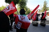 مراسم پیاده‌روی جاماندگان اربعین حسینی در شهرستان دماوند برگزار شد