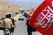 مراسم پیاده‌روی جاماندگان اربعین حسینی در شهرستان دماوند برگزار شد