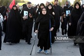 پیاده‌روی جاماندگان اربعین در قم