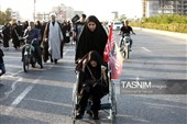 پیاده‌روی جاماندگان اربعین در قم