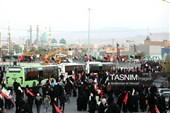 پیاده‌روی جاماندگان اربعین در قم