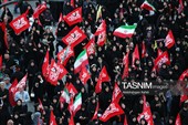 مراسم راهپیمائی جاماندگان اربعین حسینی و مراسم تشییع پیکر پاسدار شهید امیرعباس درهم فروش - همدان
