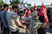 پیاده روی جاماندگان اربعین در ارومیه