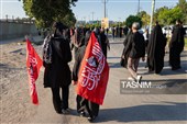 پیاده روی جاماندگان اربعین در ارومیه