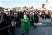 پیاده روی جاماندگان اربعین در ارومیه