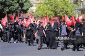 پیاده روی جاماندگان اربعین حسینی در تبریز