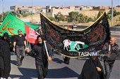 پیاده روی جاماندگان اربعین حسینی در تبریز